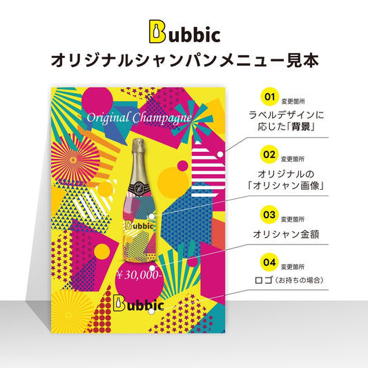 オリシャンメニューの作成